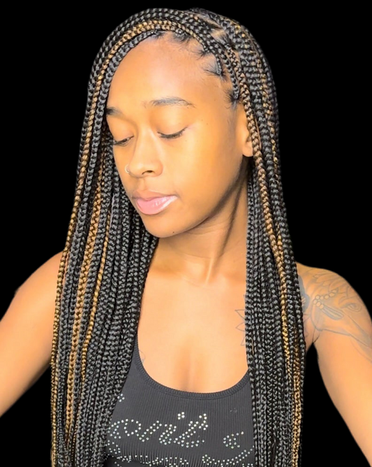 Knotless Box Braids Small