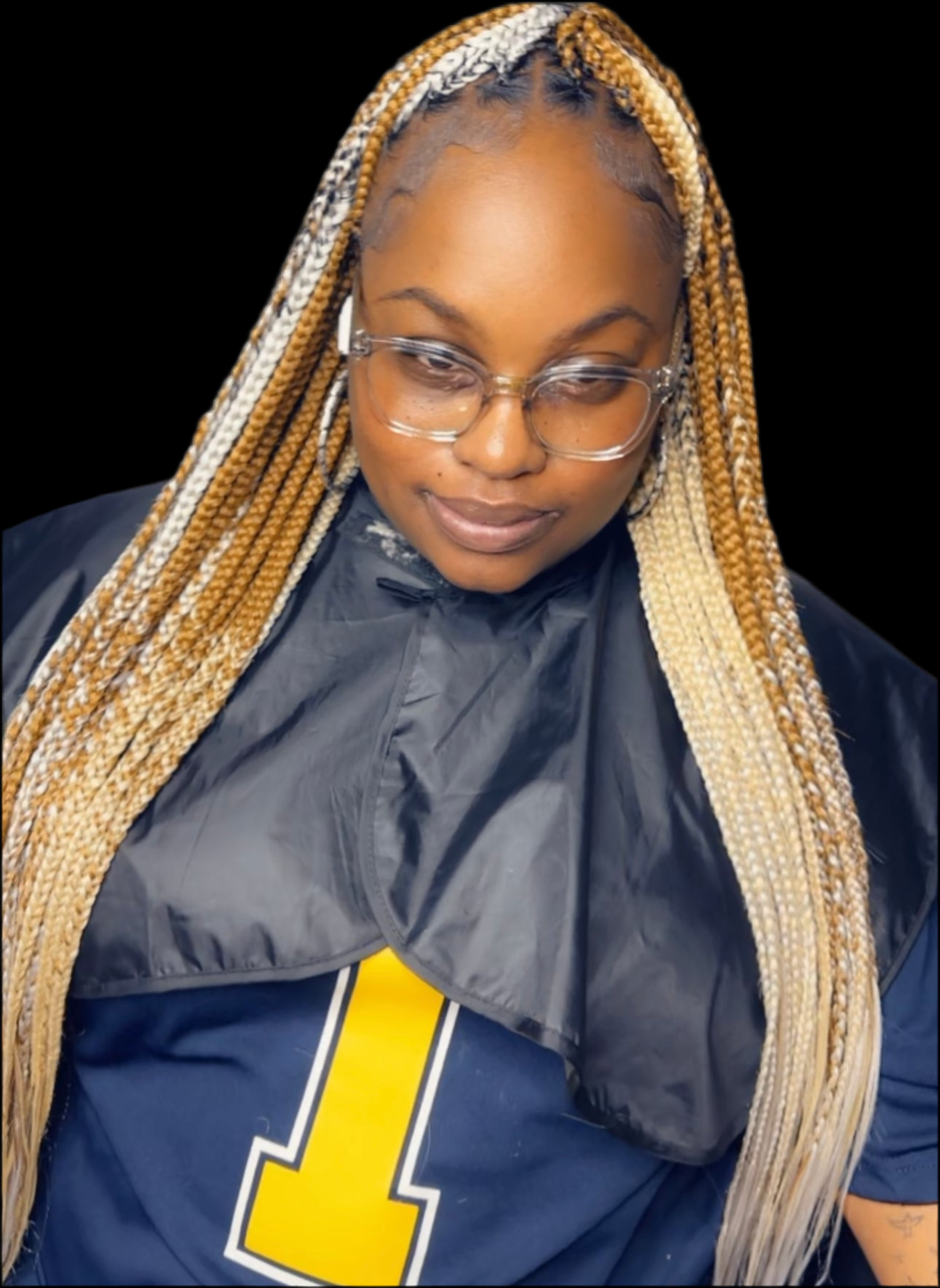 Knotless Box Braids Small