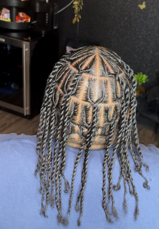 Natural Twists/ Braids/Locs