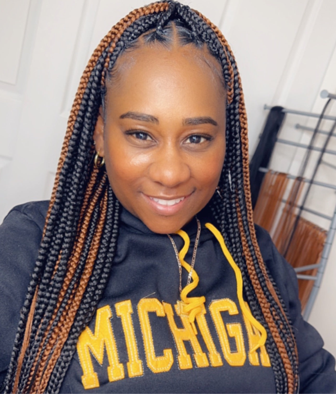 Knotless Box Braids Medium